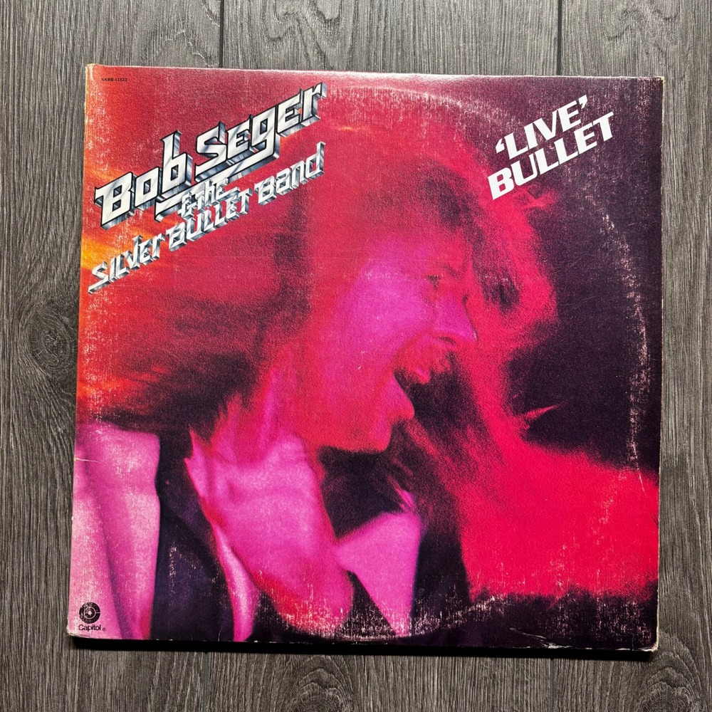 Bob Seger & The Silver Bullet Band Live Bullet Vinyl 2LP Capitol SKBB-11523 1976